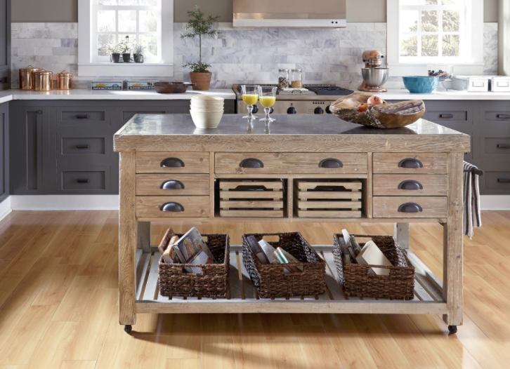 movable kitchen islands table